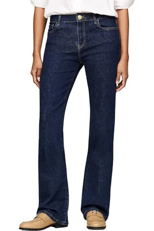 Tommy Hilfiger Damen Jeans Hose Bootcut, Blau (Cler), 27W/32L