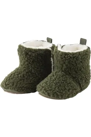 Sterntaler Babyschuh mit Motiv Dino, Jungen - mit aufgenähter und rutschfester Sohle - mit Klettverschluss und Dinozacken - gefüttert mit weichem Teddyflausch, , 20