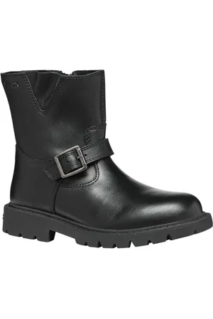 Geox J SHAYLAX Girl B Chelsea Boot, Black, 26 EU