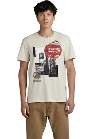 G-Star RAW Herren Building Graphic T-Shirt, , XL EU