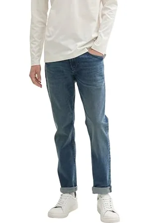 TOM TAILOR Herren Piers Slim Jeans mit Stretch, , 33/32