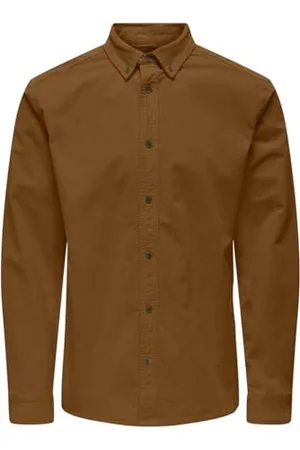 Only & Sons Onsmichael 18W Reg Cord Stretch Ls Shirt