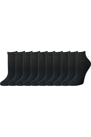 Amazon Damen Knöchelsocken aus Baumwolle, leicht gepolstert, 10 Paar, , 36-39.5