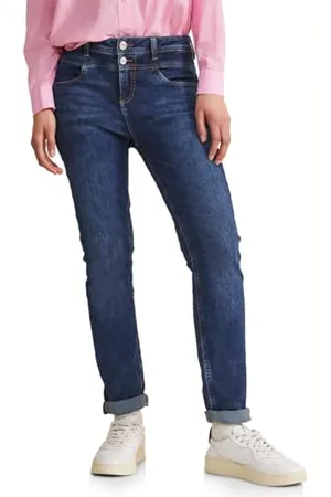 Street one Damen Style Jane Jeanshose Casual Und High, , 29W / 32L EU