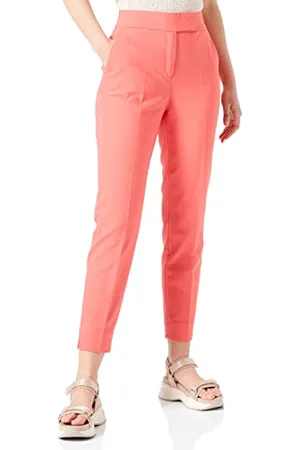 QS by s.Oliver Damen 7/8, Hose 7 8 Sue Regular Fit, Lilac/Pink, 40 EU