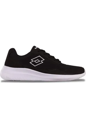Lotto Unisex Connect Sneaker, Black/White, 43 EU