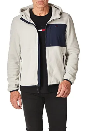 Tommy Hilfiger Herren Hooded Performance Fleece Jacket Jacke, , XXL