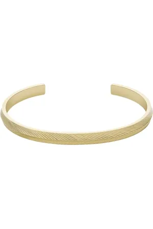 Fossil Armband Für Frauen Harlow, Länge: 175mm, Breite: 5.2mm Gold-Edelstahl-Armband, JF04117710