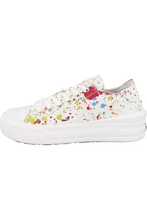 Dockers Damen 50VL201-710509 Sneaker, Weiss/Multi, 39 EU
