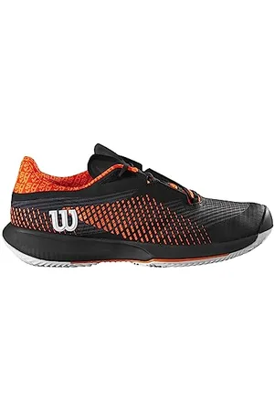 Wilson Salomon Herren KAOS Swift 1.5 Clay Sneaker, Black/Phantom/Shocking Orange, 40 EU