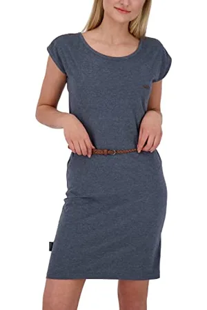 alife kickin ALIFE and Kickin ElliAK Dress – Damen Jerseykleid Kurz – Bequem & Lässig für Alltag & Freizeit – Leichtes Sommerkleid für warme Tage M