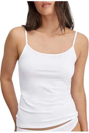 Calida Essential Cotton Spaghetti-Top Damen, pflegeleicht und langlebig