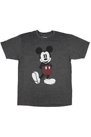 Disney Herren Full Size Mickey Mouse Distressed Look T-Shirt, , XX-Large