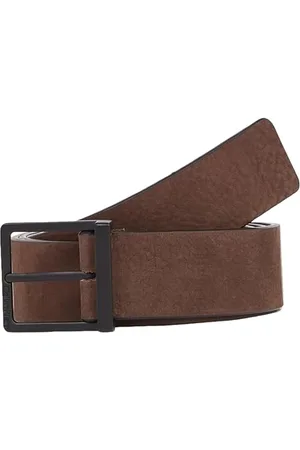 Calvin Klein SLEEK SQUARE NUBUCK 35MM Fester Gürtel Herren, , 115