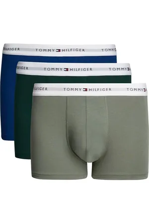 Tommy Hilfiger Herren 3er Pack Boxershorts Trunks Baumwolle mit Stretch, , XL