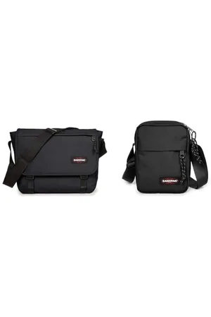 Eastpak Delegate + - Umhängetasche, 20 L, Black & THE ONE - Umhängetasche, 2.5 L, Black