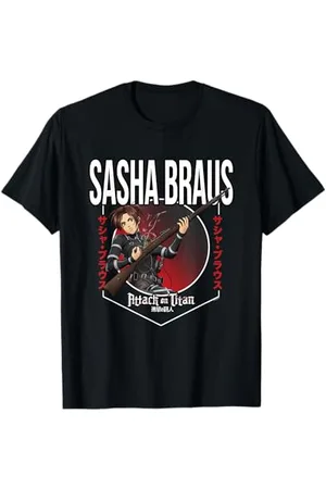 Attack on Titan Season 4 Sasha Braus Kreis T-Shirt