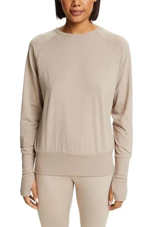 ESPRIT Damen Sus Ls Bk Open Sweatshirt, , XL EU