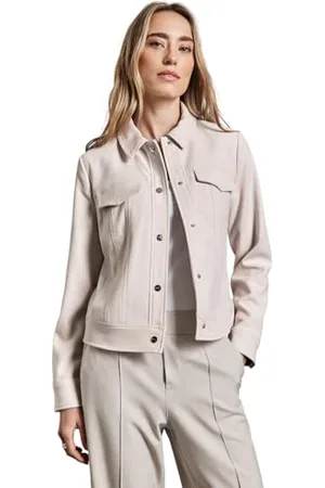 Street one Jacke in Velours-Optik