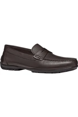 Geox Herren U Moner W 2FIT D Loafer, Coffee, 44 EU