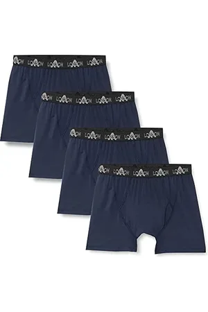 FM London Herren Sports Mesh Boxershorts, 4er-Pack, , M