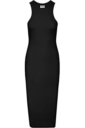 Noisy May Damen Nmmaya S/L Halter Neck Maxi Dress Curve, , 46 Große Größen
