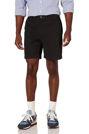 Amazon Herren Chinoshorts, 18 cm, Schlanker Schnitt, , 30W