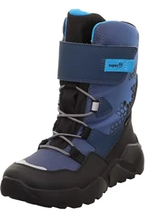 Superfit Jungen ROCKET warm gefütterte Gore-Tex Stiefel, BLAU/SCHWARZ 8000
