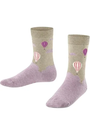 Falke Unisex Kinder Skylife K SO Baumwolle Gemustert 1 Paar Socken, , 39-42