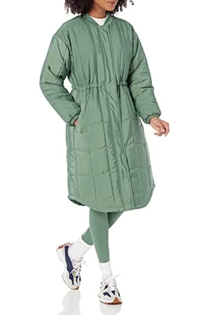 Amazon Damen Übergroßer Steppmantel (In Übergröße Erhältlich), , L