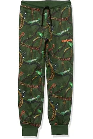 Desigual Pant_Azriel, 4086 Dark KAKI, 3/4