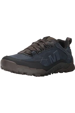 Merrell Herren ANNEX TRAK LOW Trekking und Wanderhalbschuhe, Blau , 43 EU