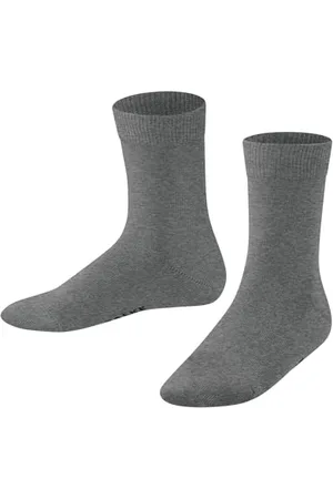 Falke Unisex Kinder Socken Family K So nachhaltige Baumwolle einfarbig 1 Paar, , 27-30