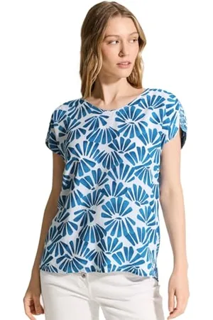 CECIL Damen B344830 Printmix Bluse, , M