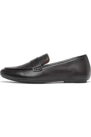 FitFlop Damen Delicato Slipper aus weichem Leder Schuh, , 40 EU