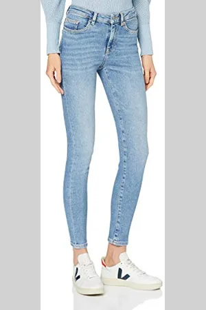 SELECTED Damen SLFSOPHIA MW Skinny MID U NOOS Jeans, , 26/32