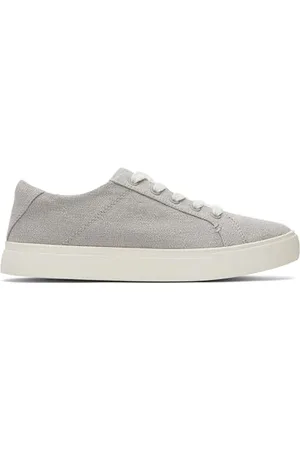 TOMS Damen Kameron Lace Up Sneaker, Drizzle Grey Two Tone Slub, 41 EU