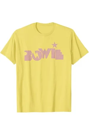 David Bowie , Unisex, Klassisches T-Shirt mit Kurzärmeln, Größe S, Crew-Ausschnitt, Bowie Fans, Classic Style Lovers