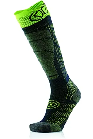 Sidas Herren Chaussettes de ski confortables mi-hautes en Laine mérinos Pour l