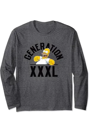 The Simpsons Homer Simpson Generation XXXL Langarmshirt