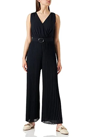 Morgan Lockerer Jumpsuit mit plissierten Beinen 34
