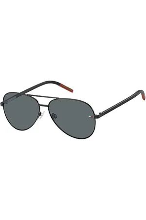 Tommy Hilfiger Unisex-Erwachsene TJ 0008/S Sonnenbrille, AVIATNAVI ,MTT SCHWARZ, 60