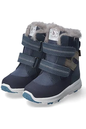 Bisgaard Kinder Winterstiefeletten Spencer TEX Blau Textil/Leder