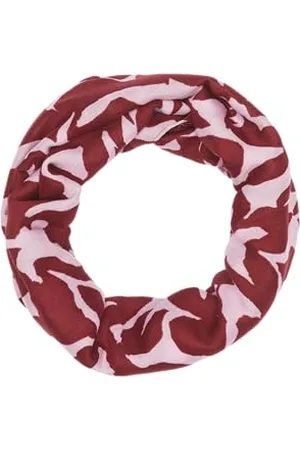 QS by s.Oliver Gemusterter Loop-Schal aus Viskose 1