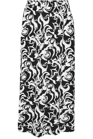 VERO MODA Damen Vmeasy Joy Ankle Skirt WVN Ga Rock, , XL EU