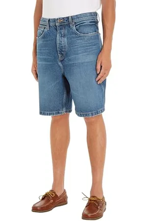 Tommy Hilfiger Herren Jeans Shorts Bermuda mit Stretch, Blau (Four Years East), 32W