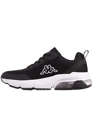 Kappa Unisex Koro Sneaker, Black/White, 8 UK (42 EU)