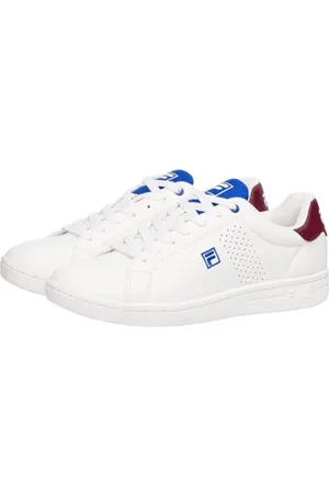 Fila Herren Crosscourt 2 NT Sneaker, White-Prime Blue, 42 EU