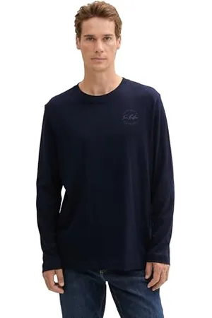 TOM TAILOR Herren Basic Longsleeve, , S