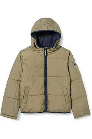 TOM TAILOR Jungen Kinder Winterjacke 1033340, Grün, 128
